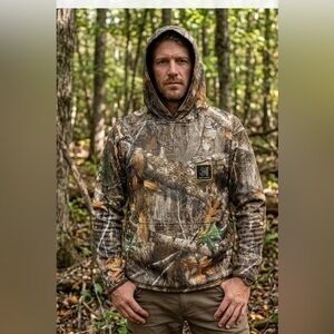 Realtree Camouflage Hooded Jacket